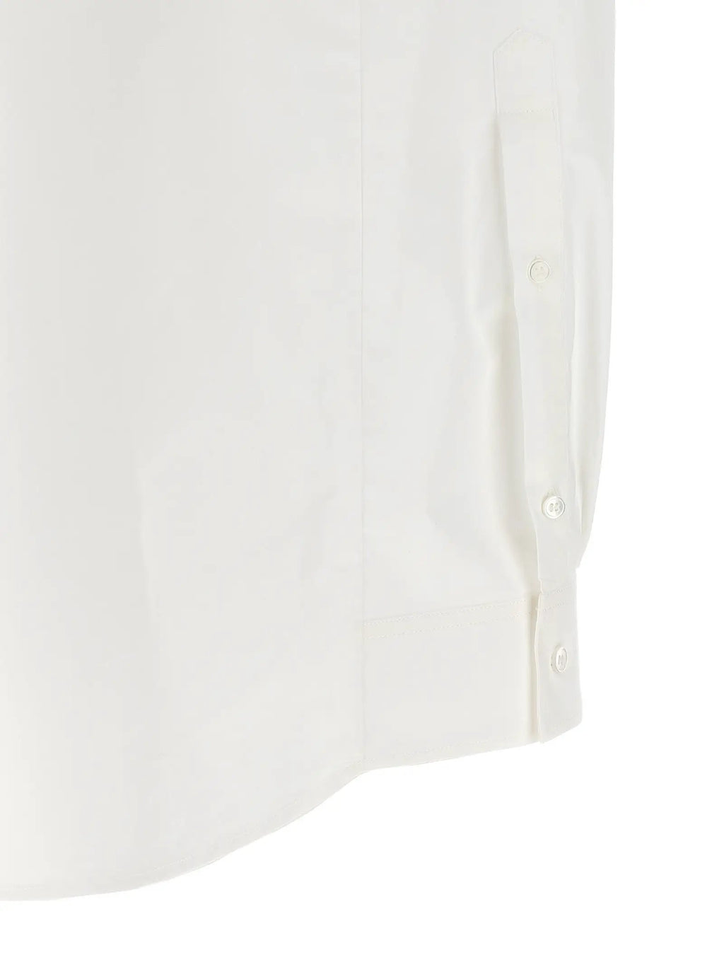 MM6 Maison Margiela White Cotton Blouse