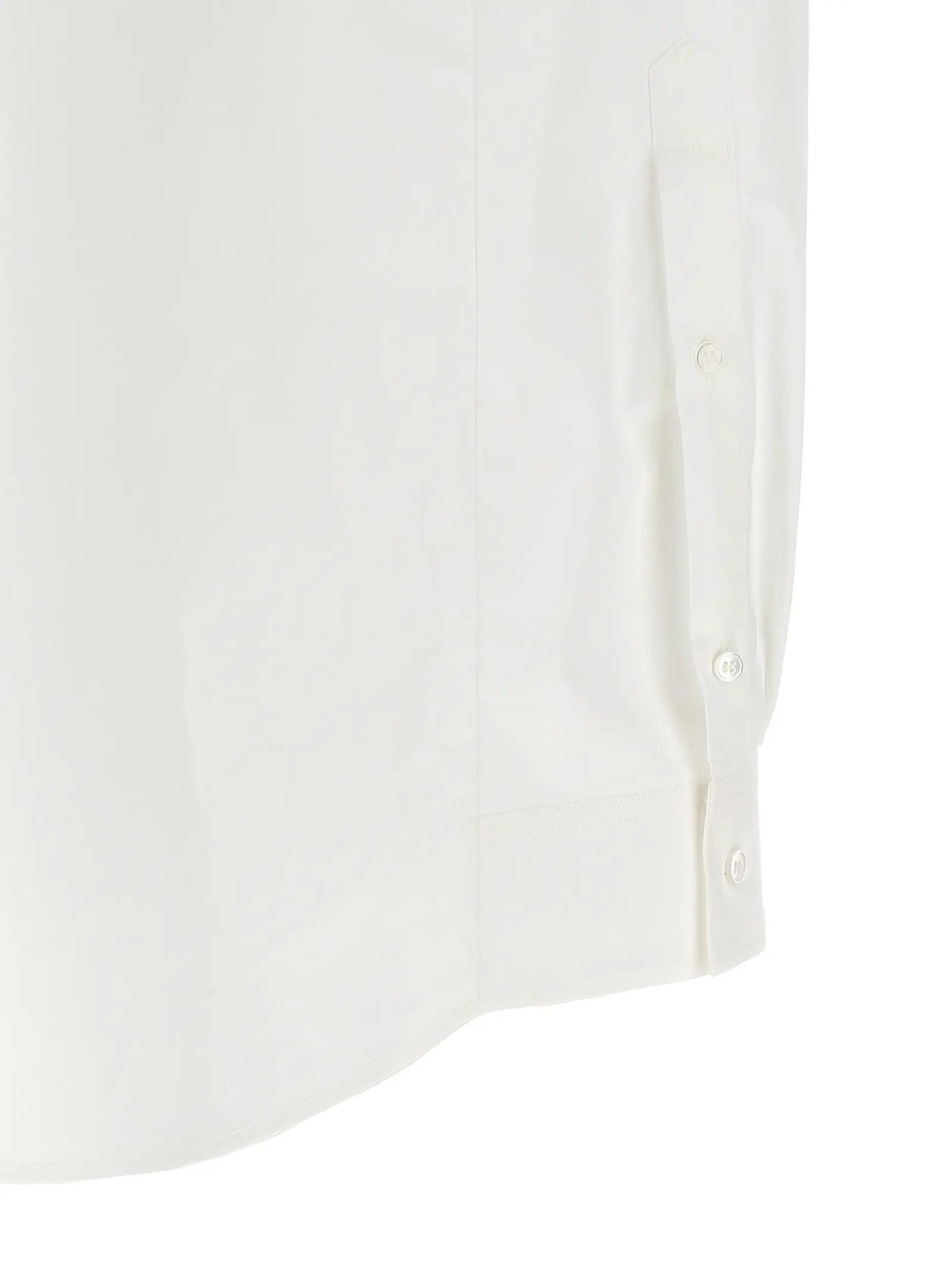 MM6 Maison Margiela White Cotton Blouse