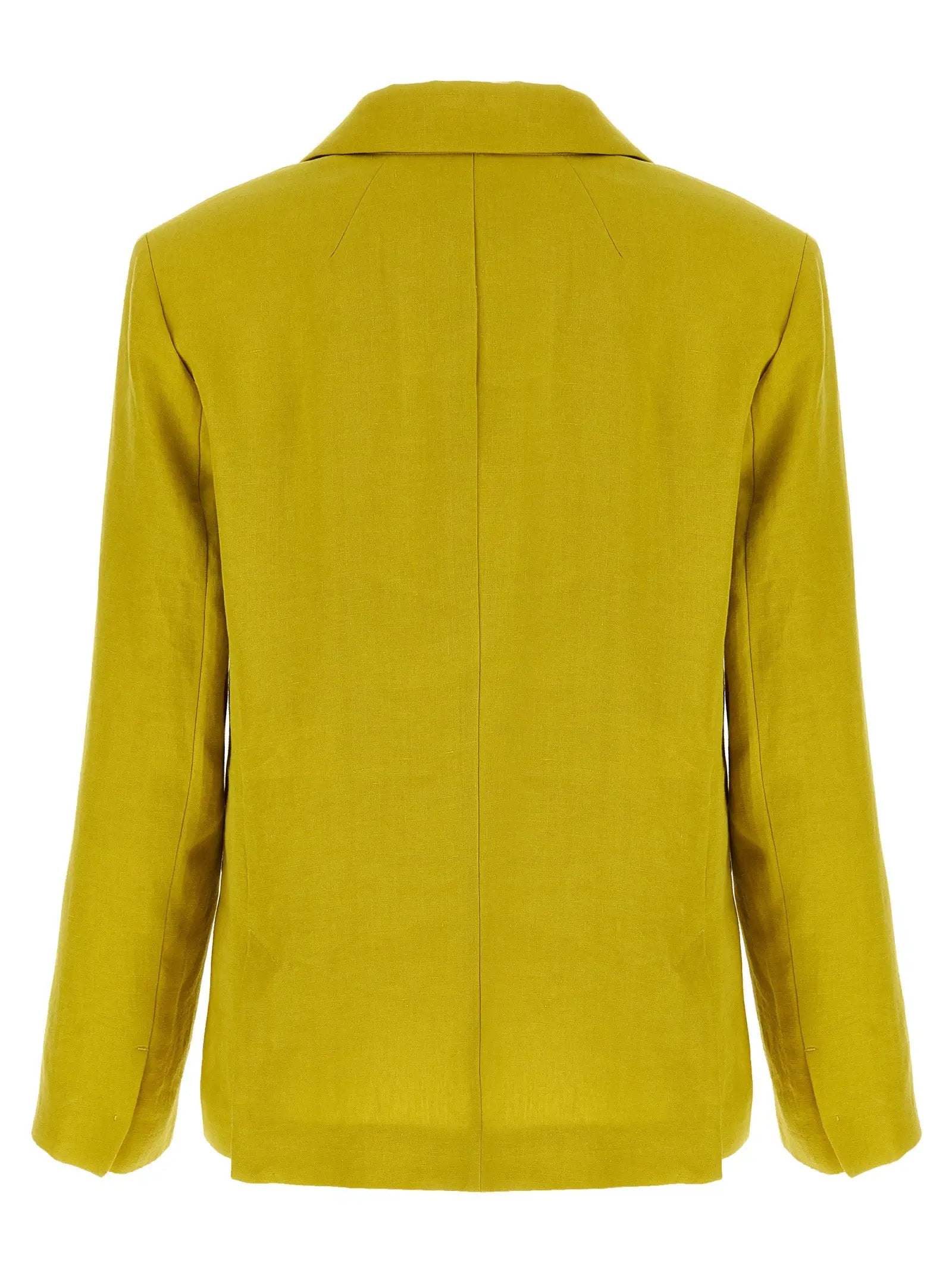 'S Max Mara Bicolor Linen Blazer
