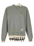 Maison Mihara Yasuhiro Gray Cotton Sweatshirt