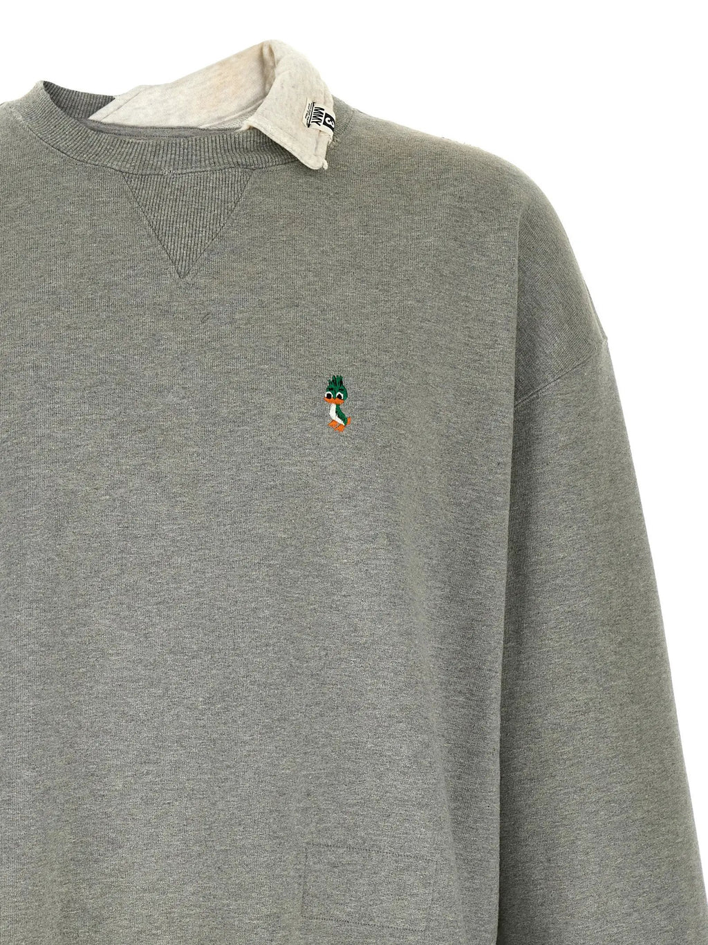 Maison Mihara Yasuhiro Gray Cotton Sweatshirt