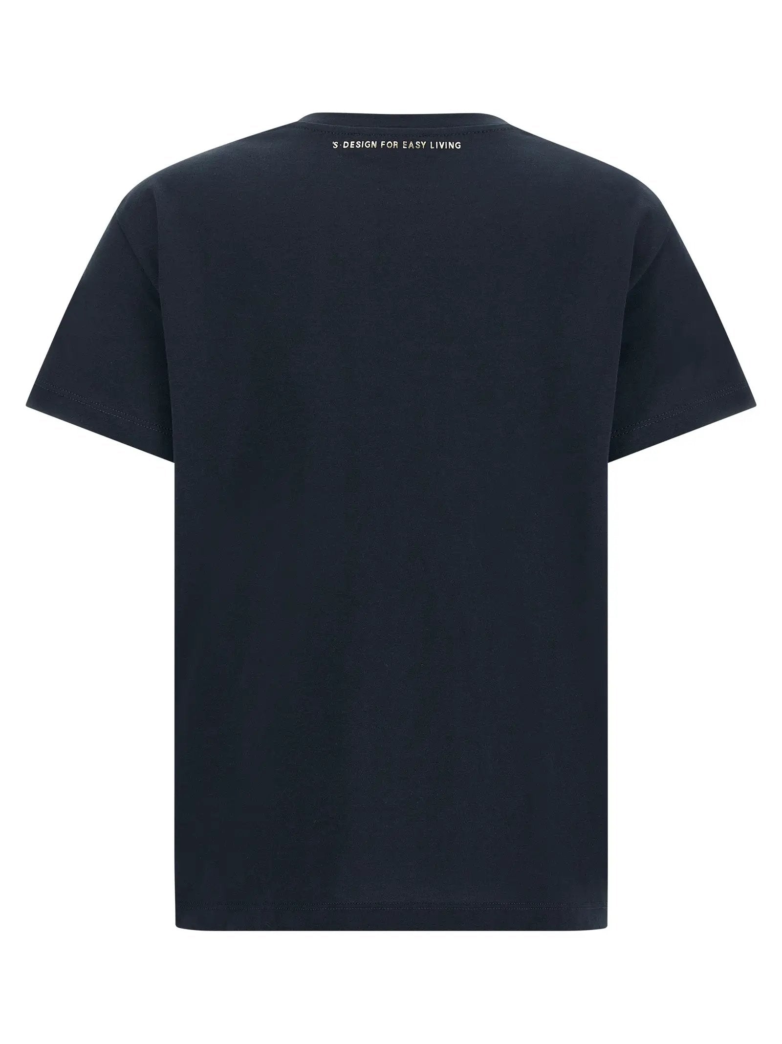 'S Max Mara Blue Cotton T-Shirt