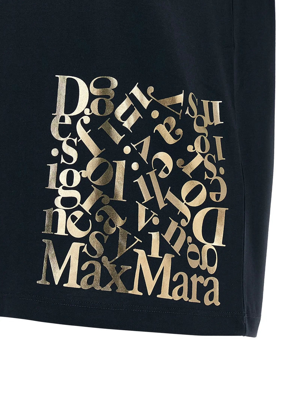 'S Max Mara Blue Cotton T-Shirt