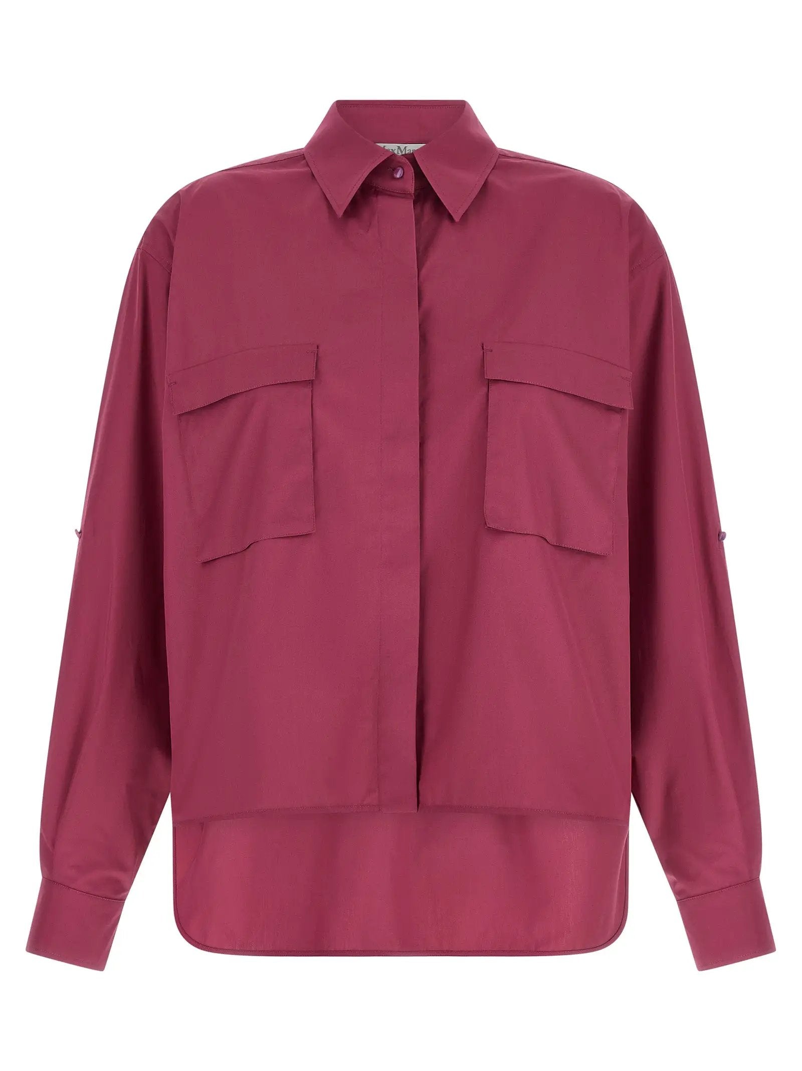 Max Mara Fuchsia Cotton Blouse