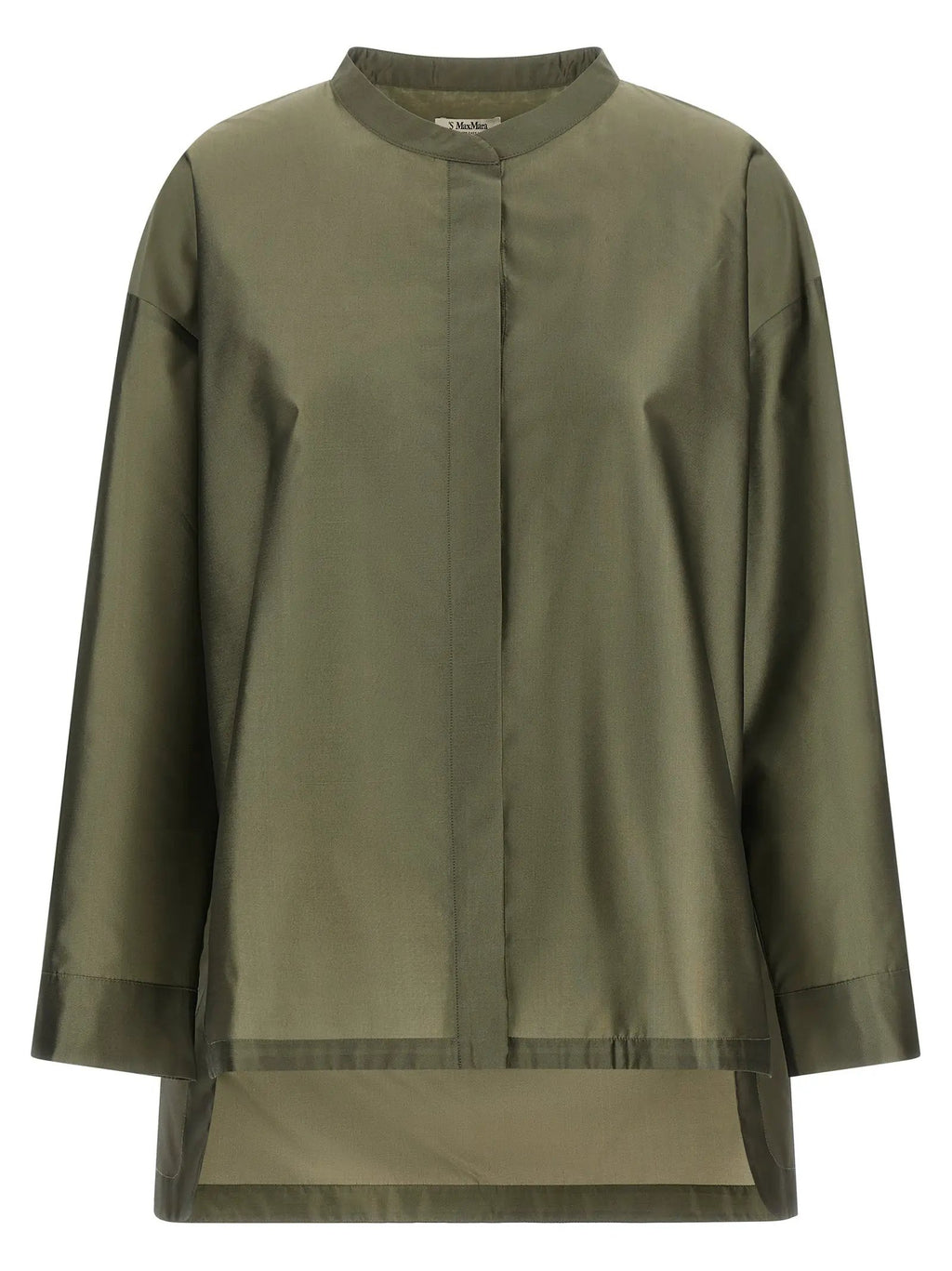 'S Max Mara Bicolor Polyester Blouse