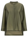 'S Max Mara Bicolor Polyester Blouse