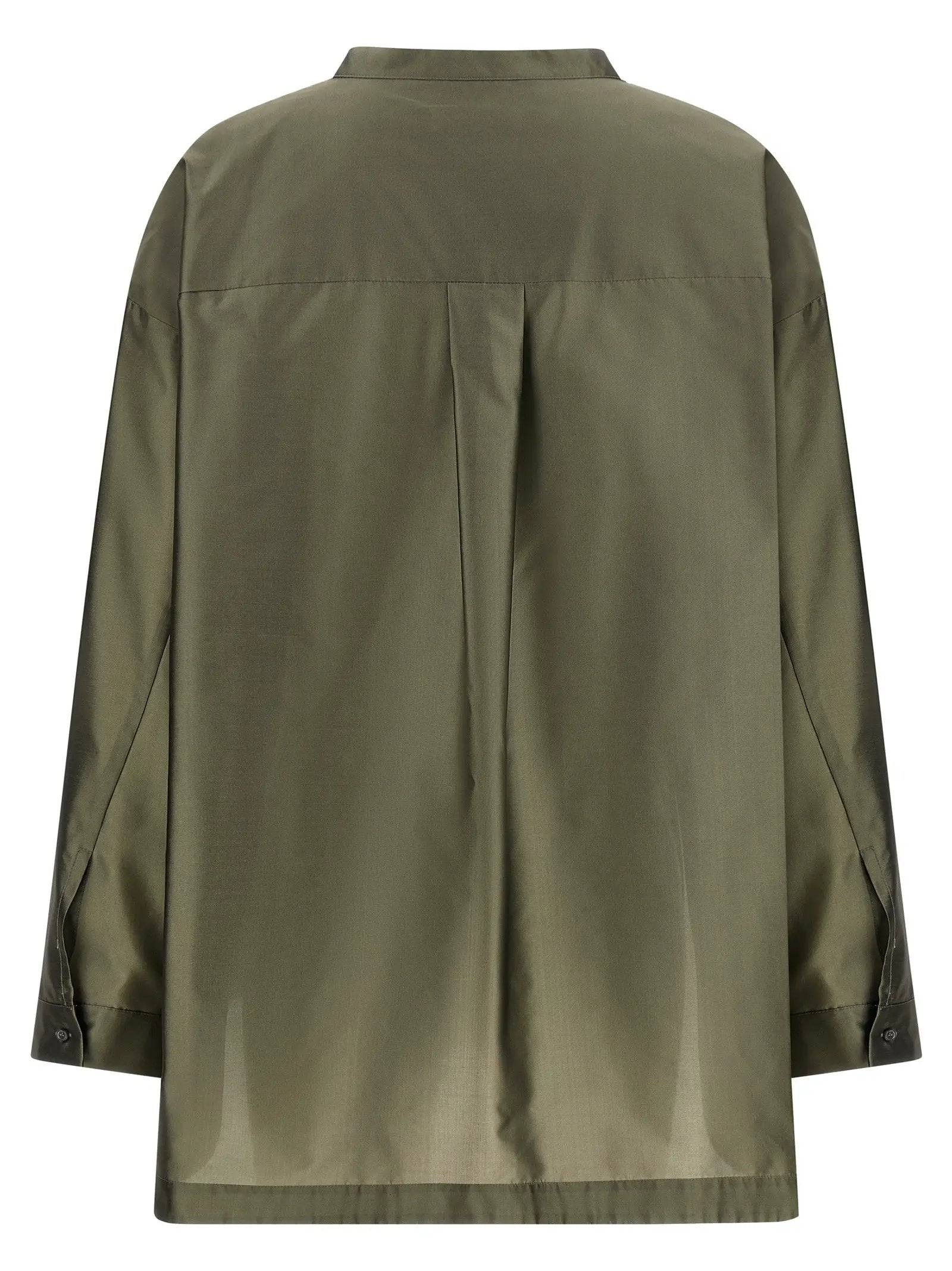'S Max Mara Bicolor Polyester Blouse