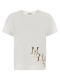 'S Max Mara Gold Cotton T-Shirt