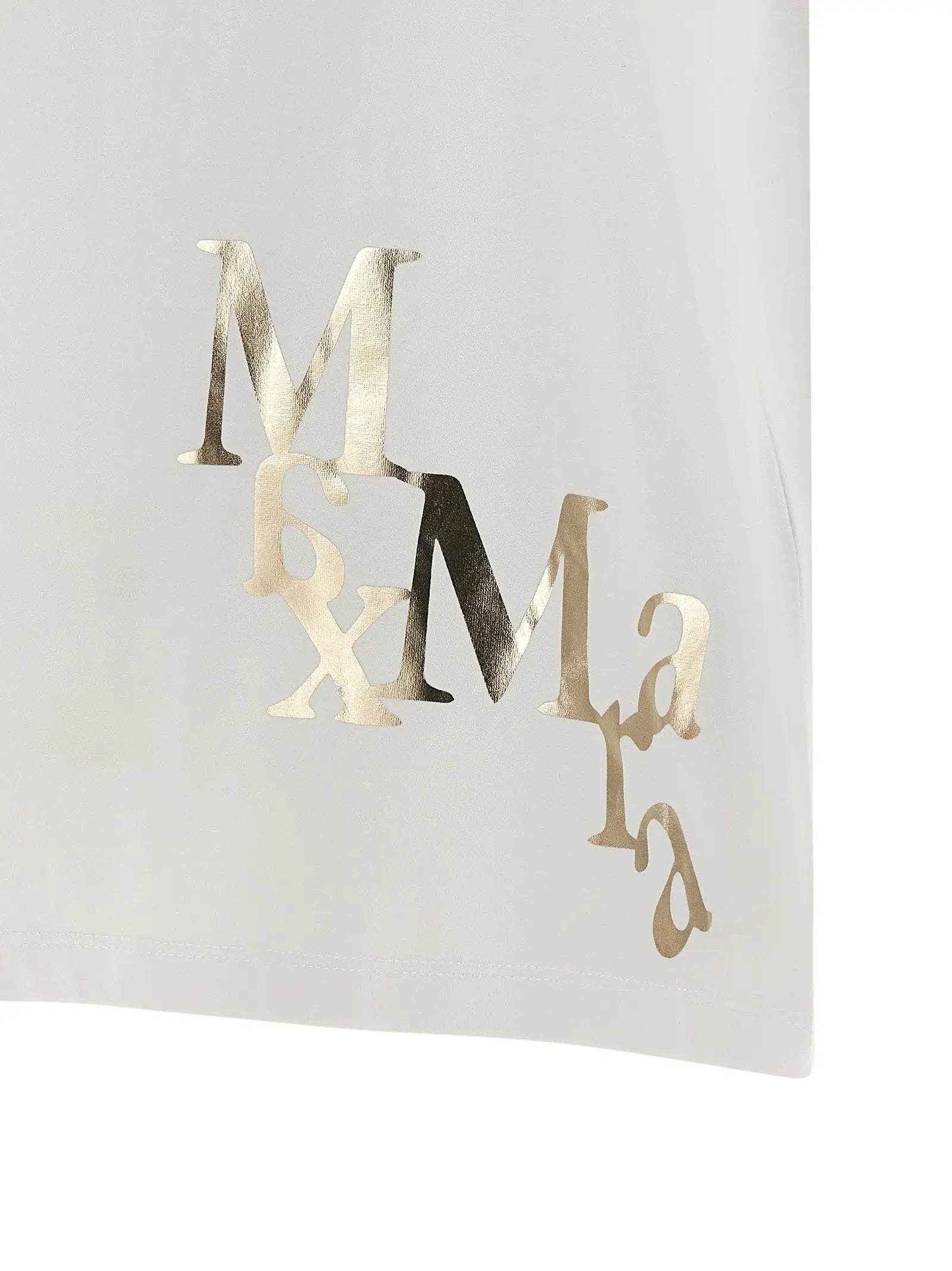 'S Max Mara Gold Cotton T-Shirt