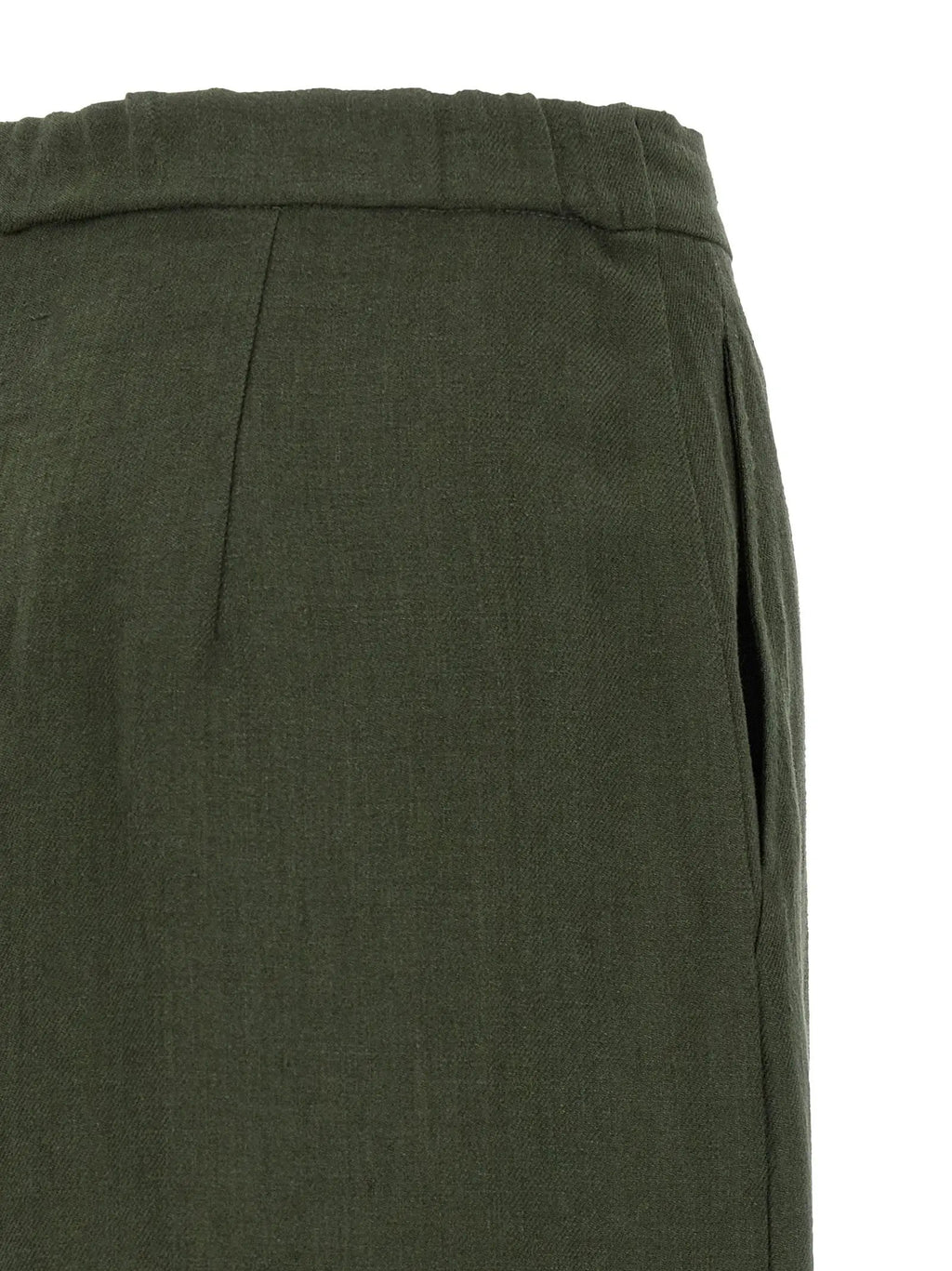Max Mara Bicolor Linen Casual Pants
