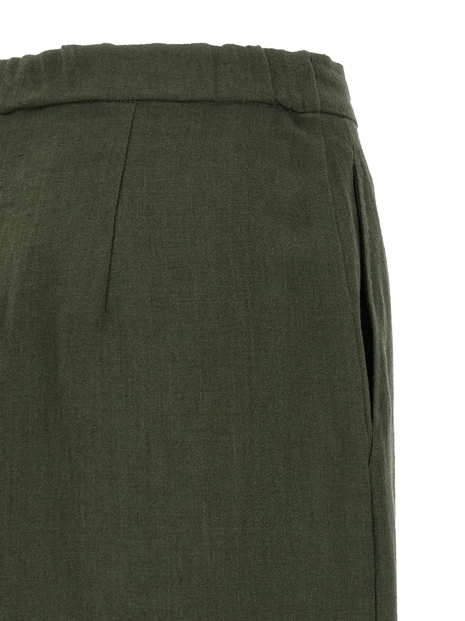 Max Mara Bicolor Linen Casual Pants