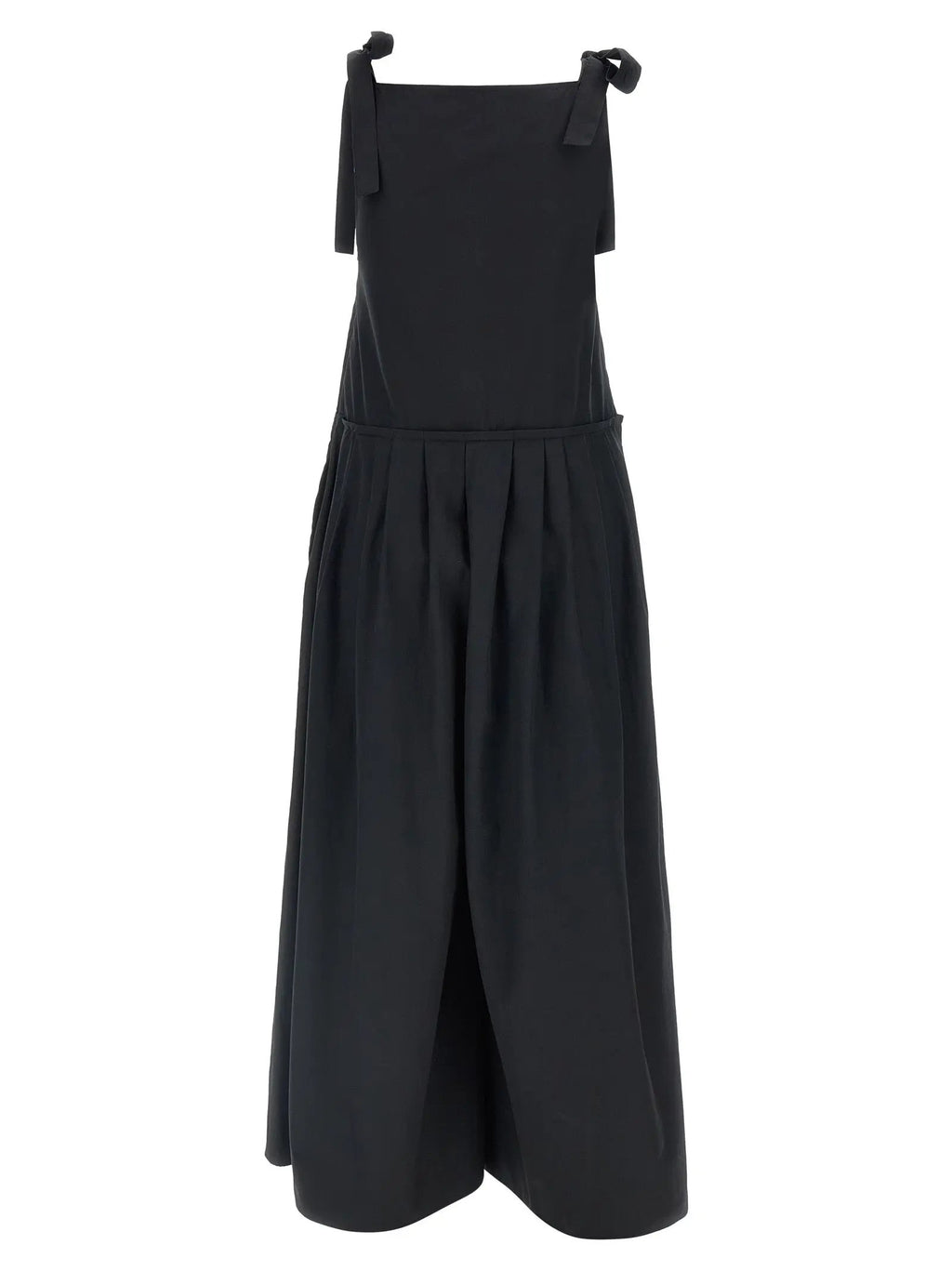 Max Mara Black Cotton Jumpsuit