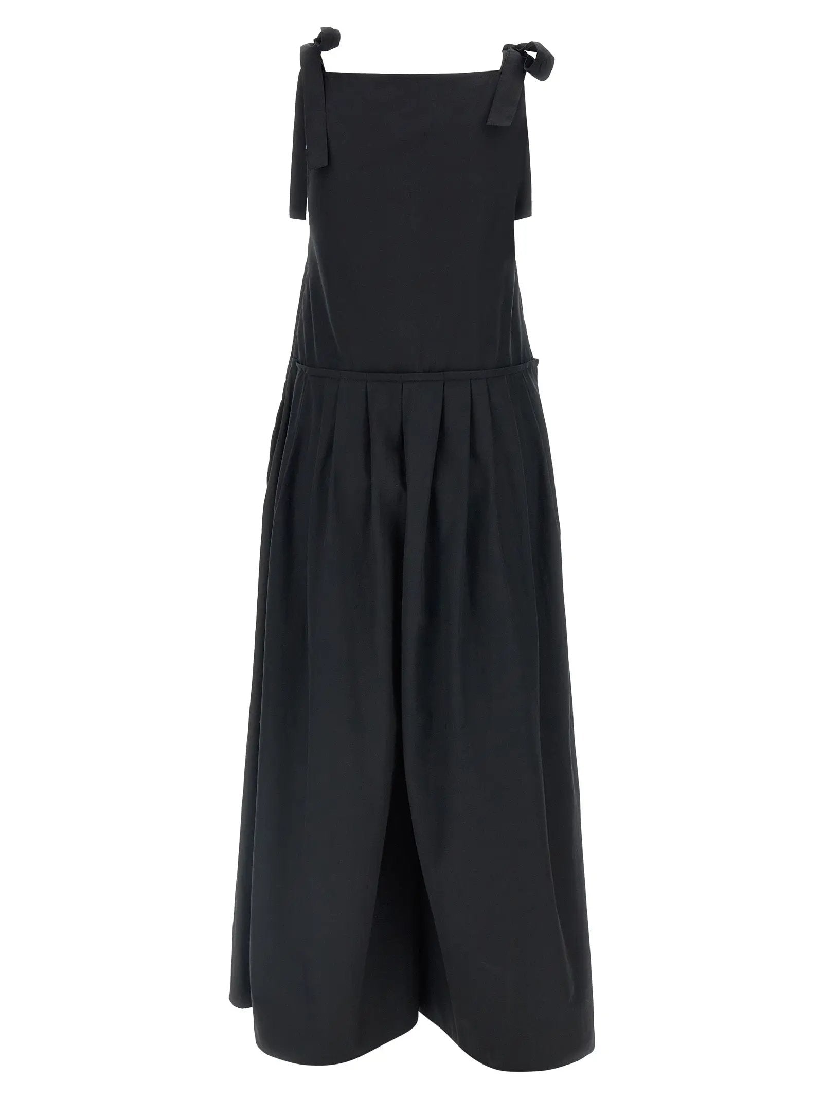 Max Mara Black Cotton Jumpsuit