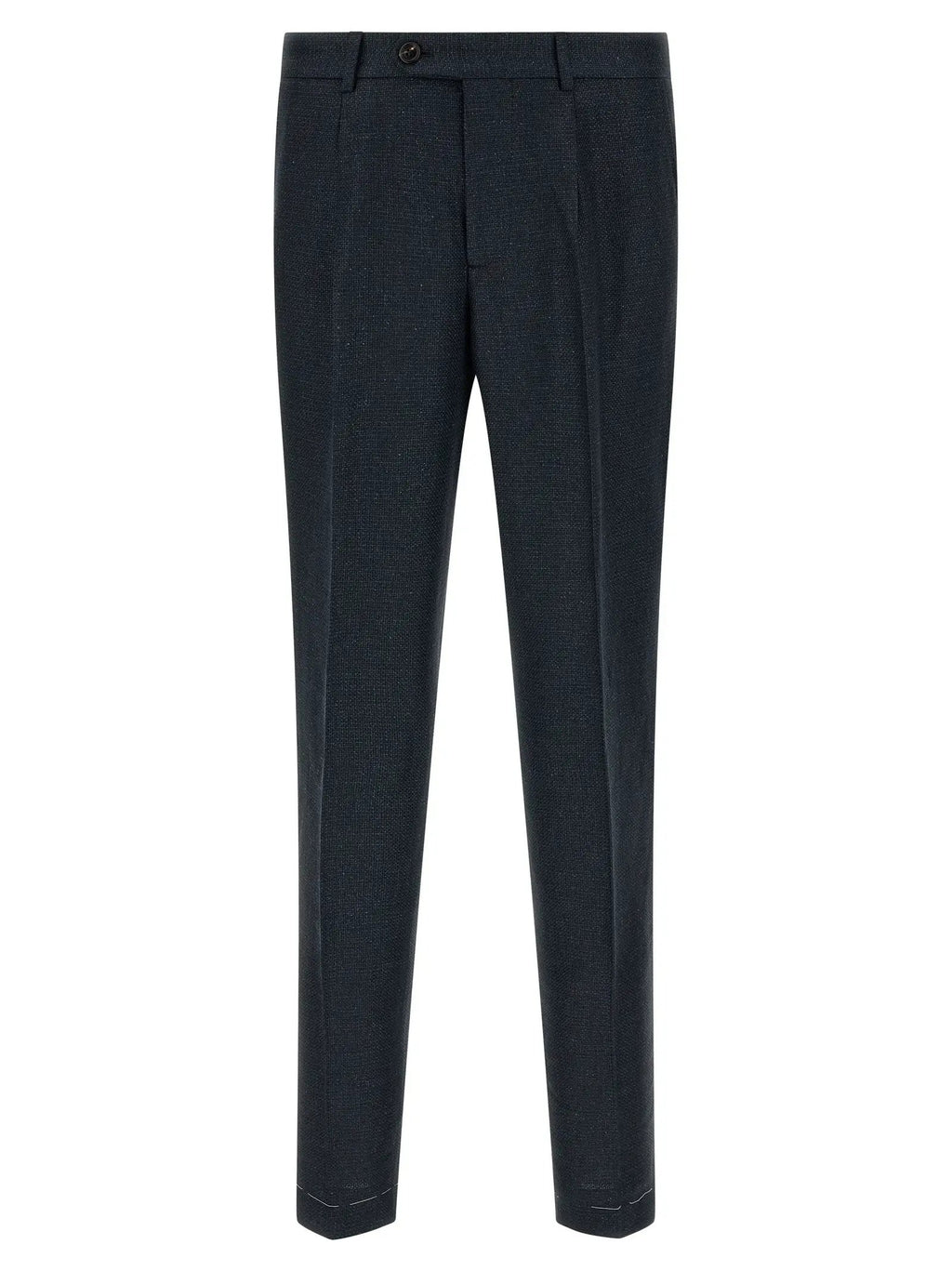 Brunello Cucinelli Blue Silk Two-Piece Suit