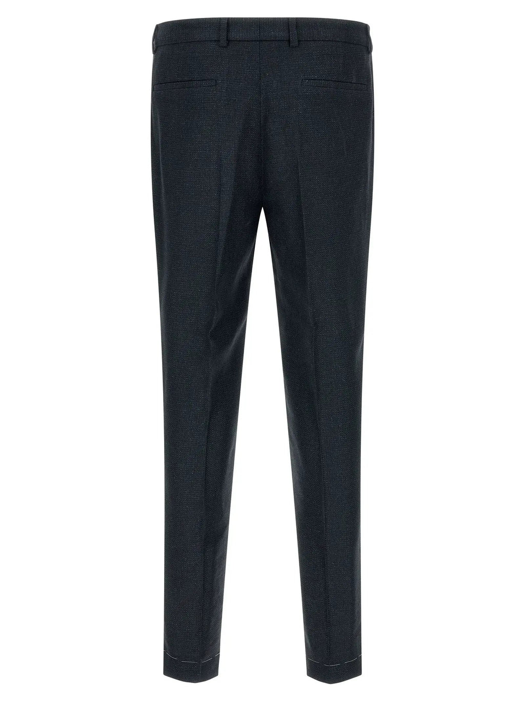Brunello Cucinelli Blue Silk Two-Piece Suit
