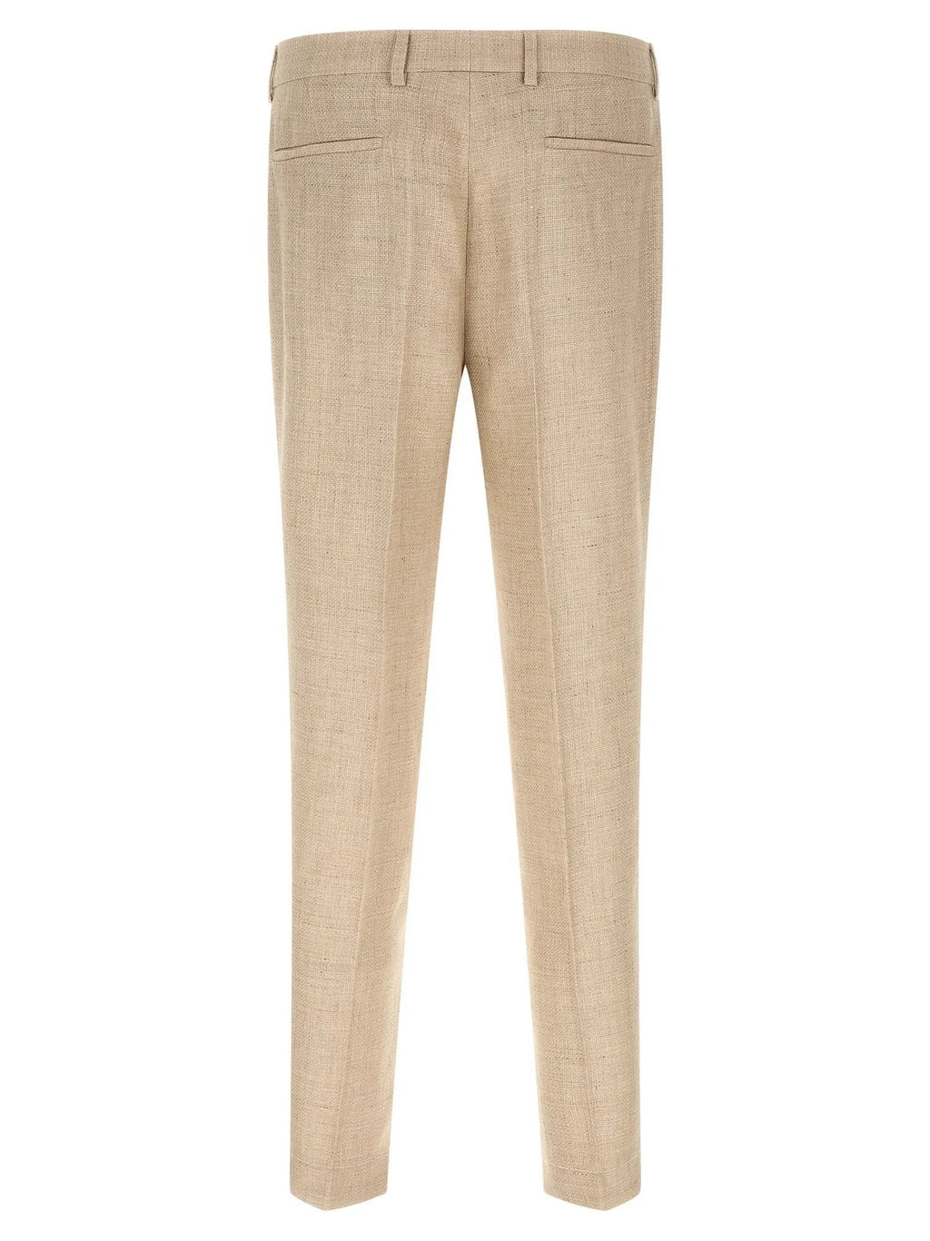 Brunello Cucinelli Beige Silk Two-Piece Suit