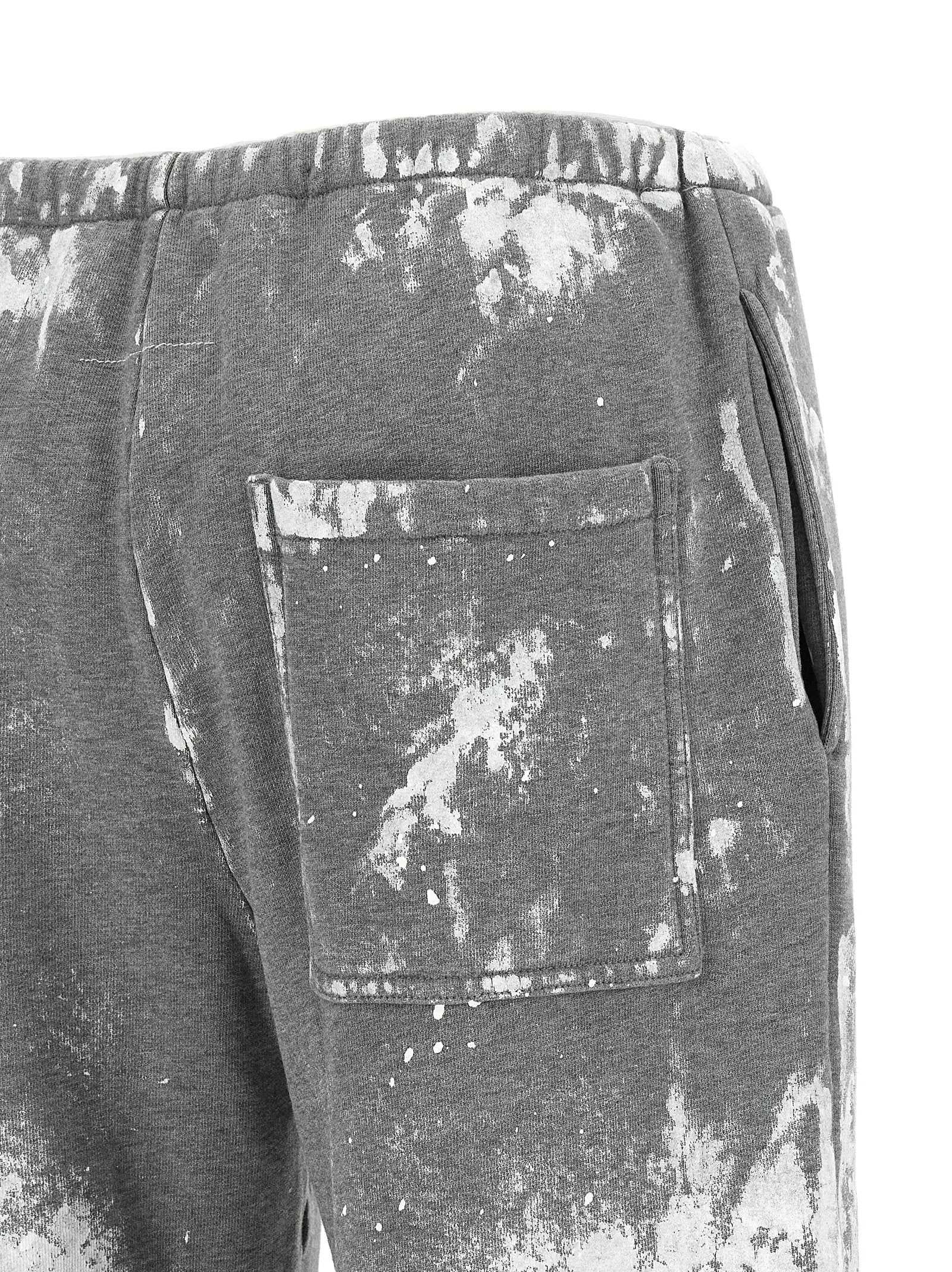 MM6 Maison Margiela Gray Cotton Joggers (Workout Pants)