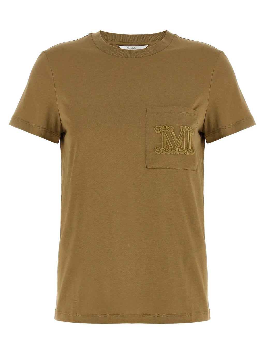 Max Mara Brown Cotton T-Shirt