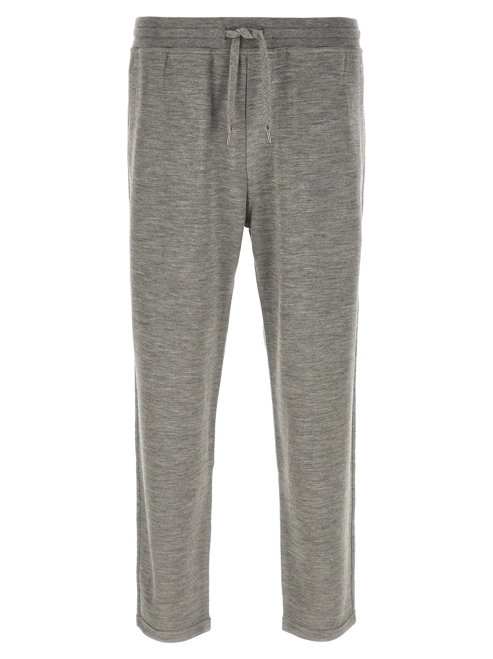 Brunello Cucinelli Gray Cashmere Joggers (Workout Pants)