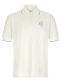 Brunello Cucinelli White Polyamide Polo Shirt