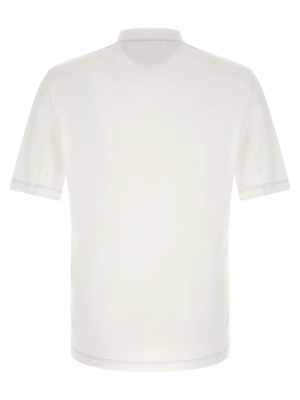 Brunello Cucinelli White Polyamide T-Shirt