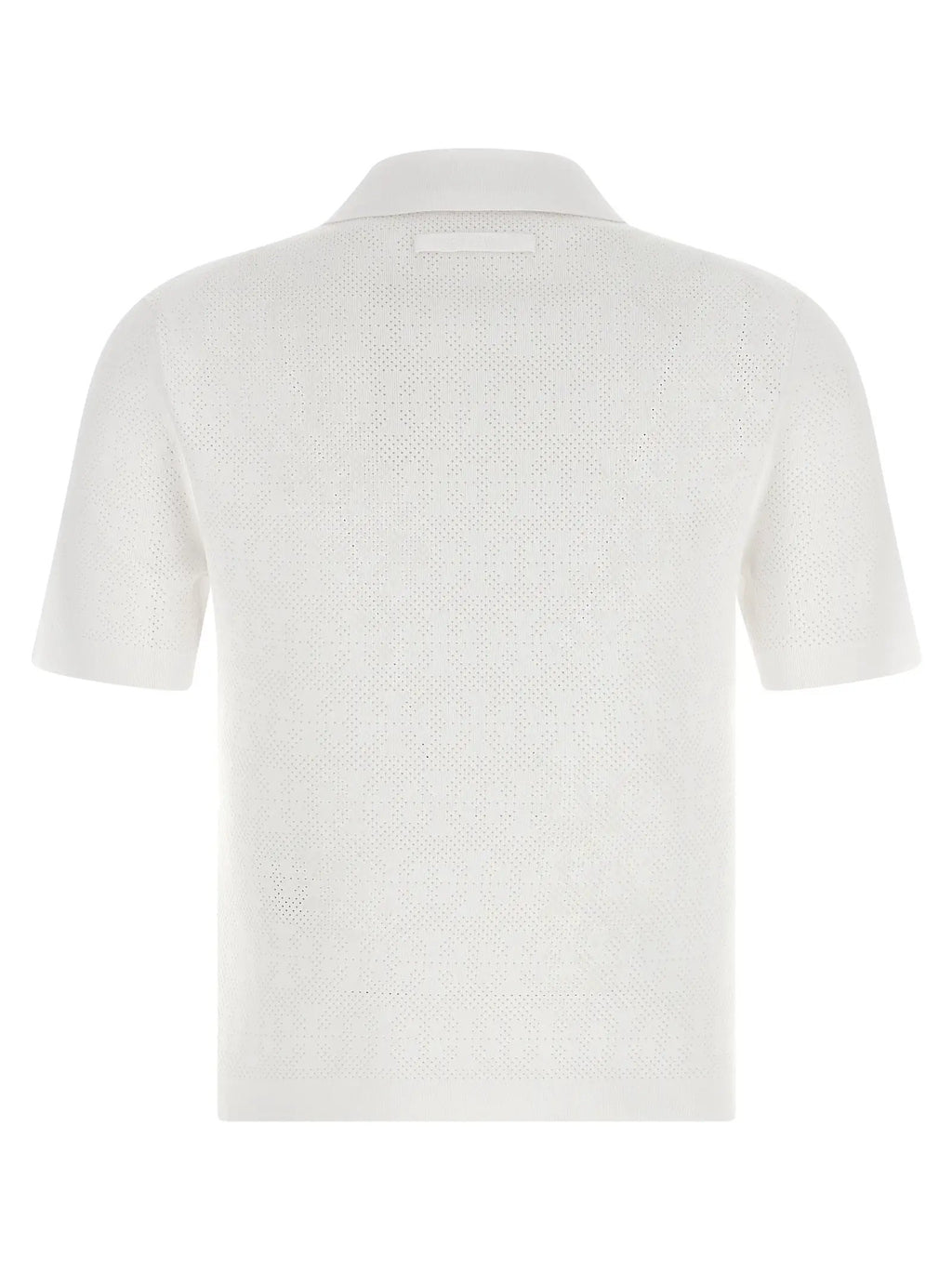 Tory Burch White Viscose Polo Shirt