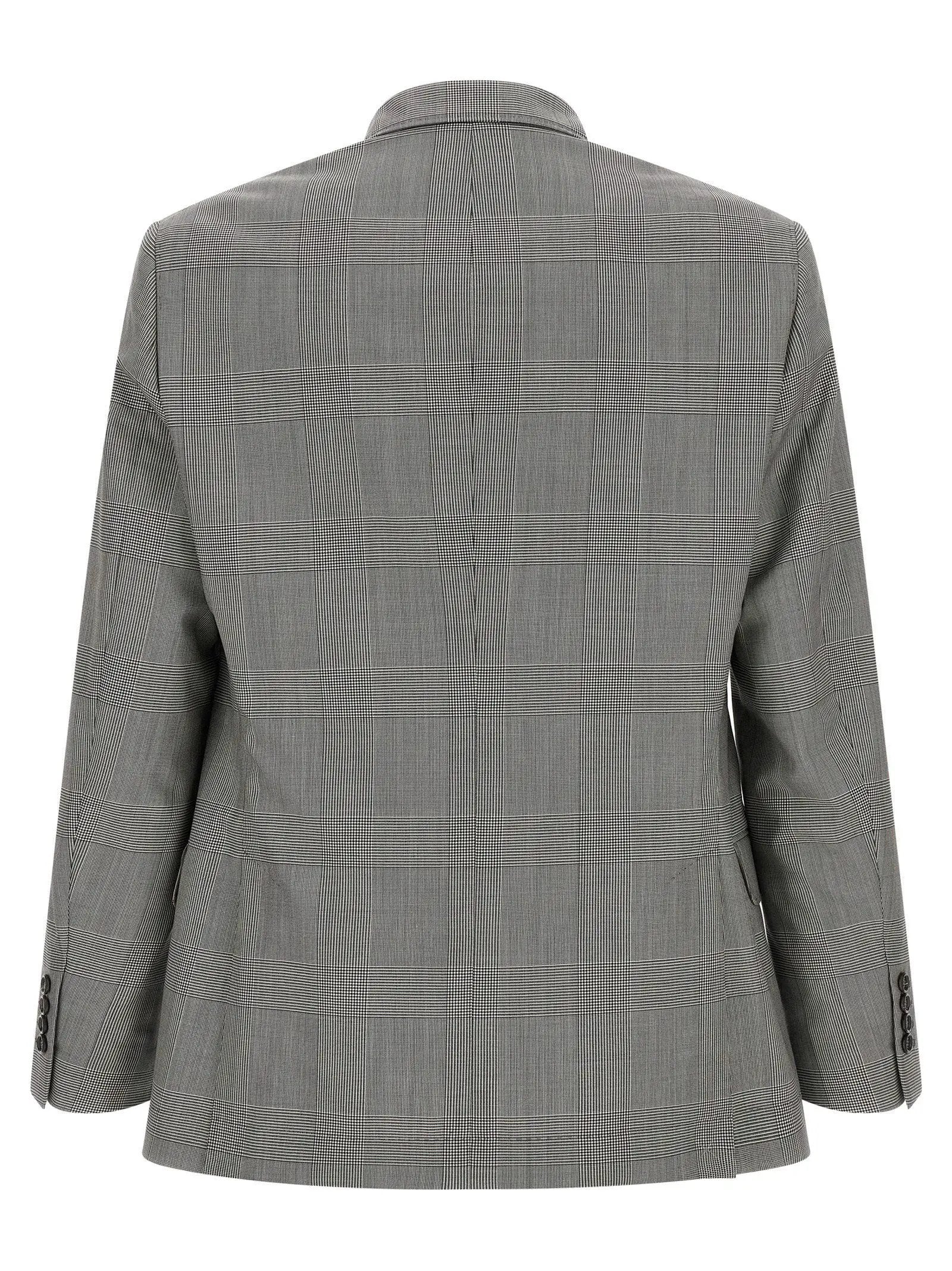 Brunello Cucinelli Gray Virgin Wool Blazer