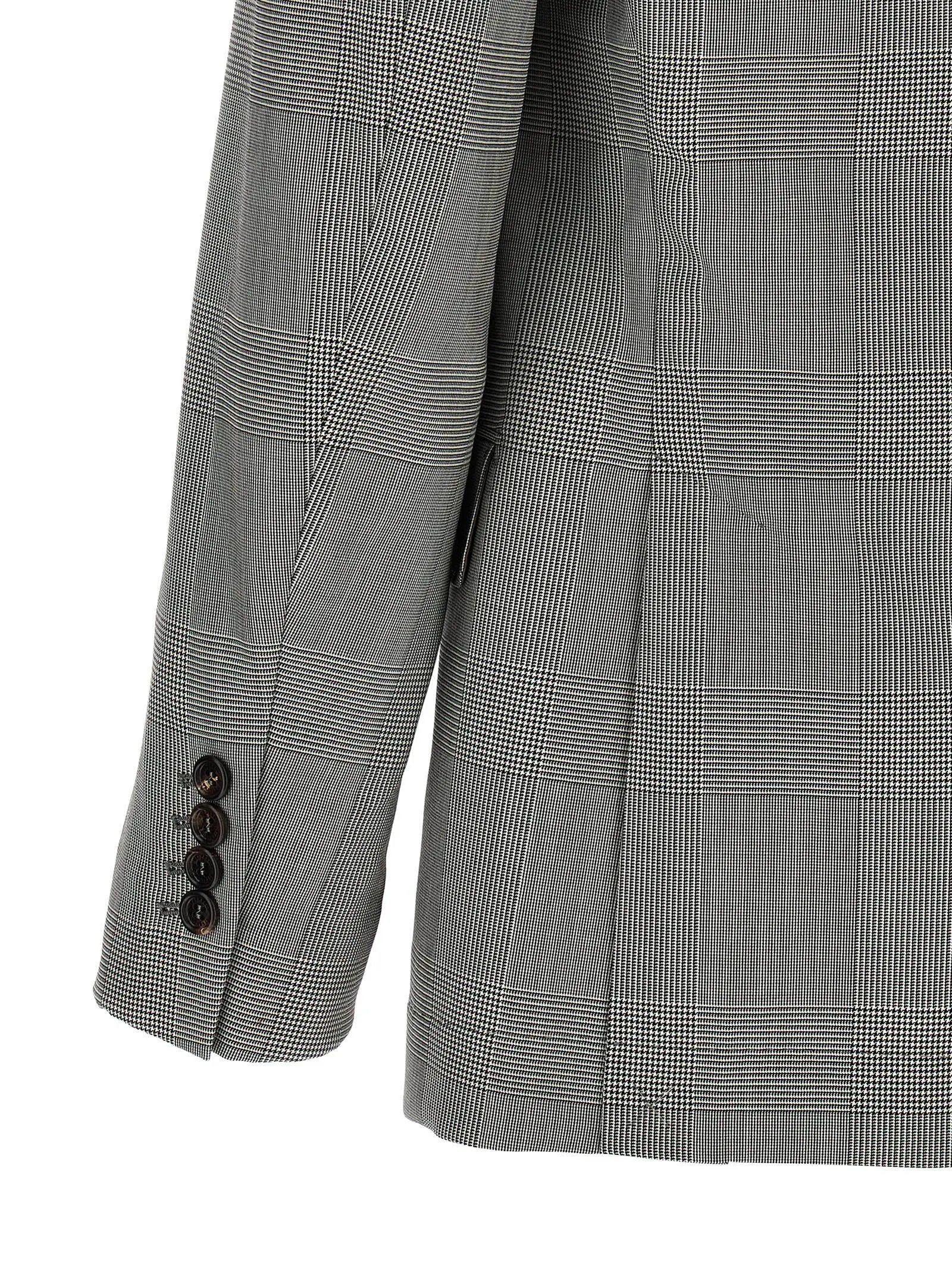 Brunello Cucinelli Gray Virgin Wool Blazer