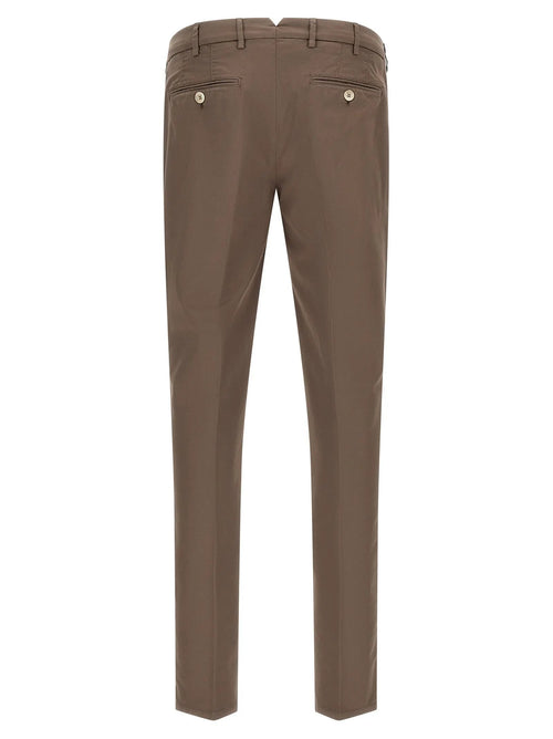 Brunello Cucinelli Pantalon décontracté en coton beige