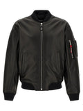 Dsquared² Black Leather Leather Jacket
