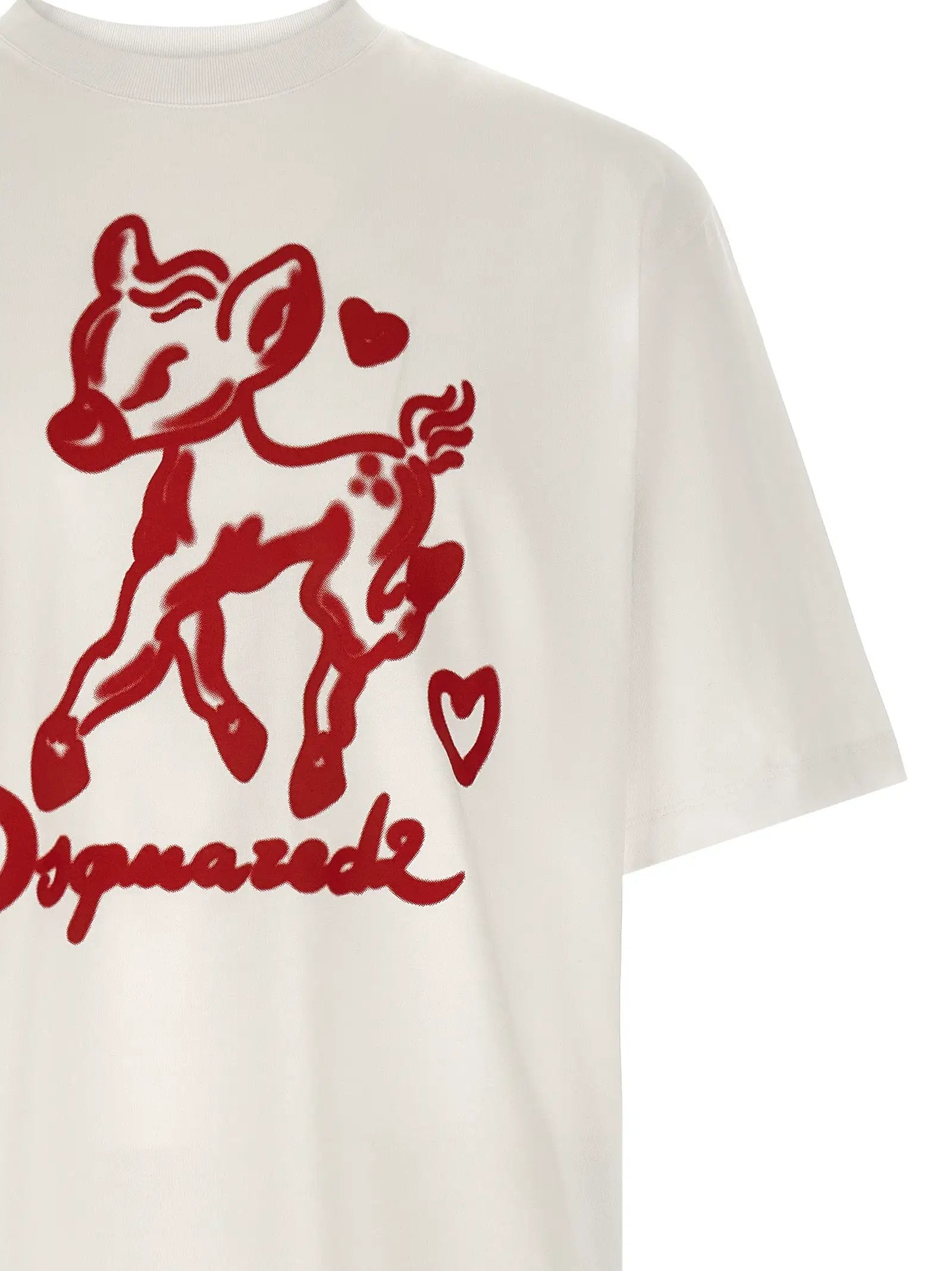 Dsquared² Multicolor Cotton T-Shirt