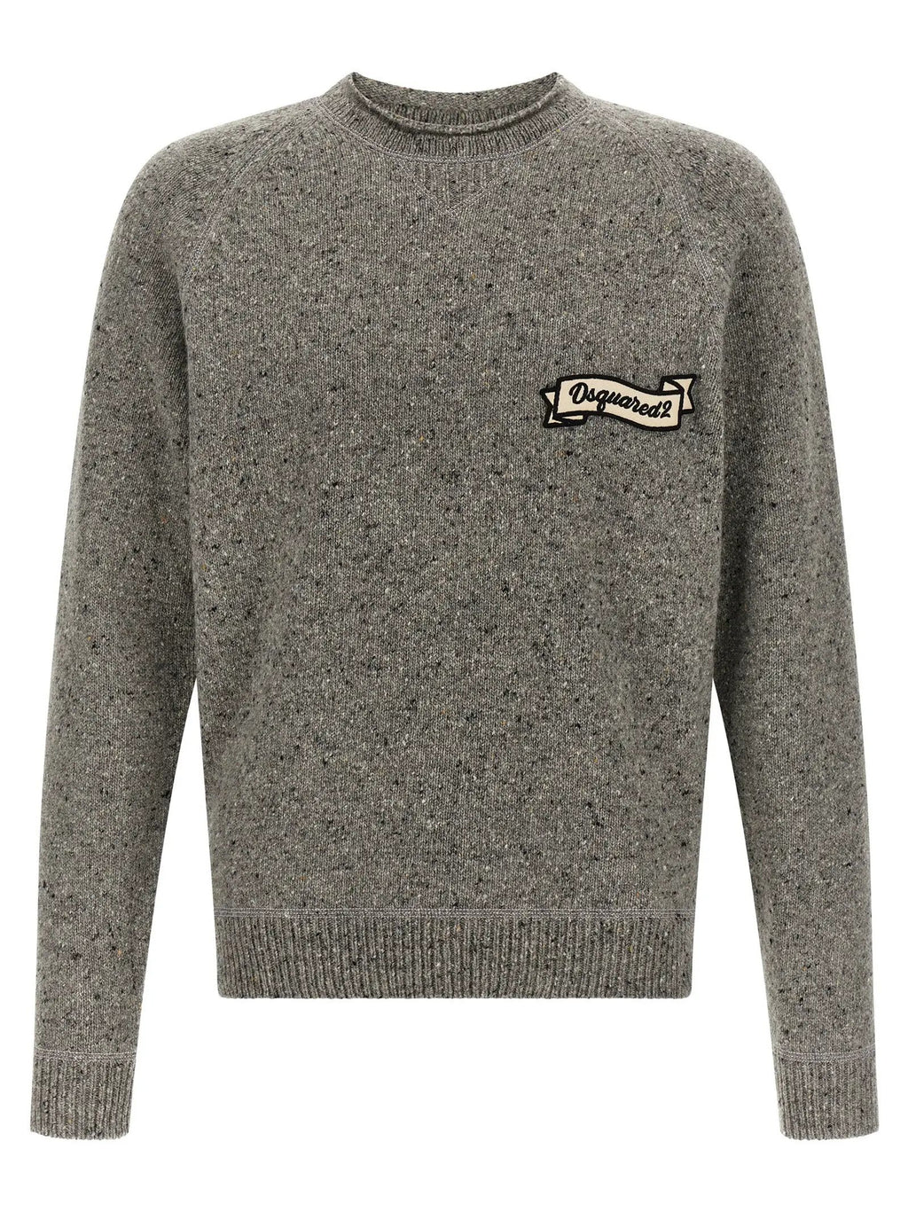 Dsquared² Gray Wool Cardigan