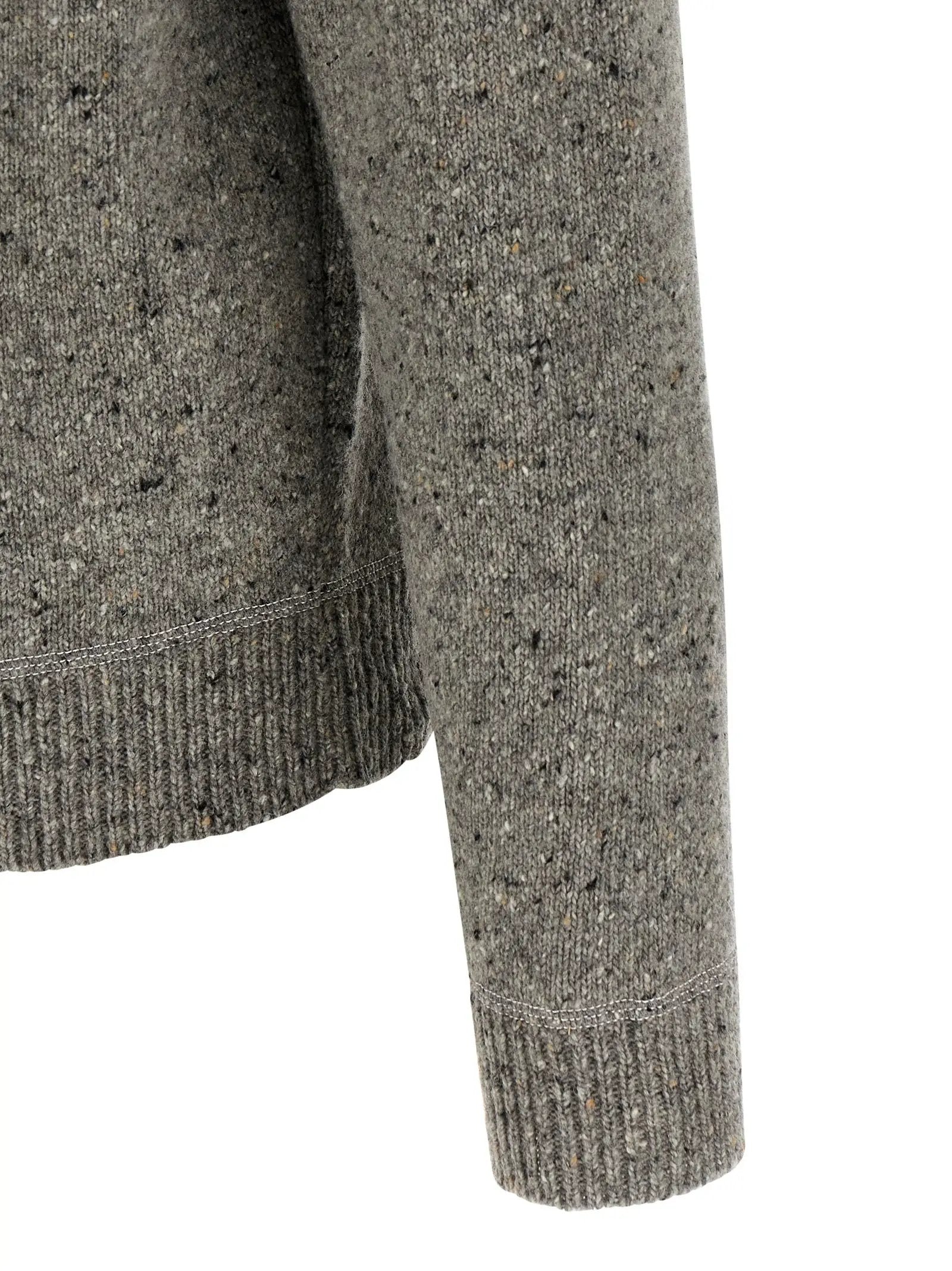 Dsquared² Gray Wool Cardigan