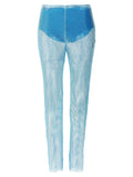 Giuseppe Di Morabito Giuseppe Di Morabito Blue Polyamide Casual Pants