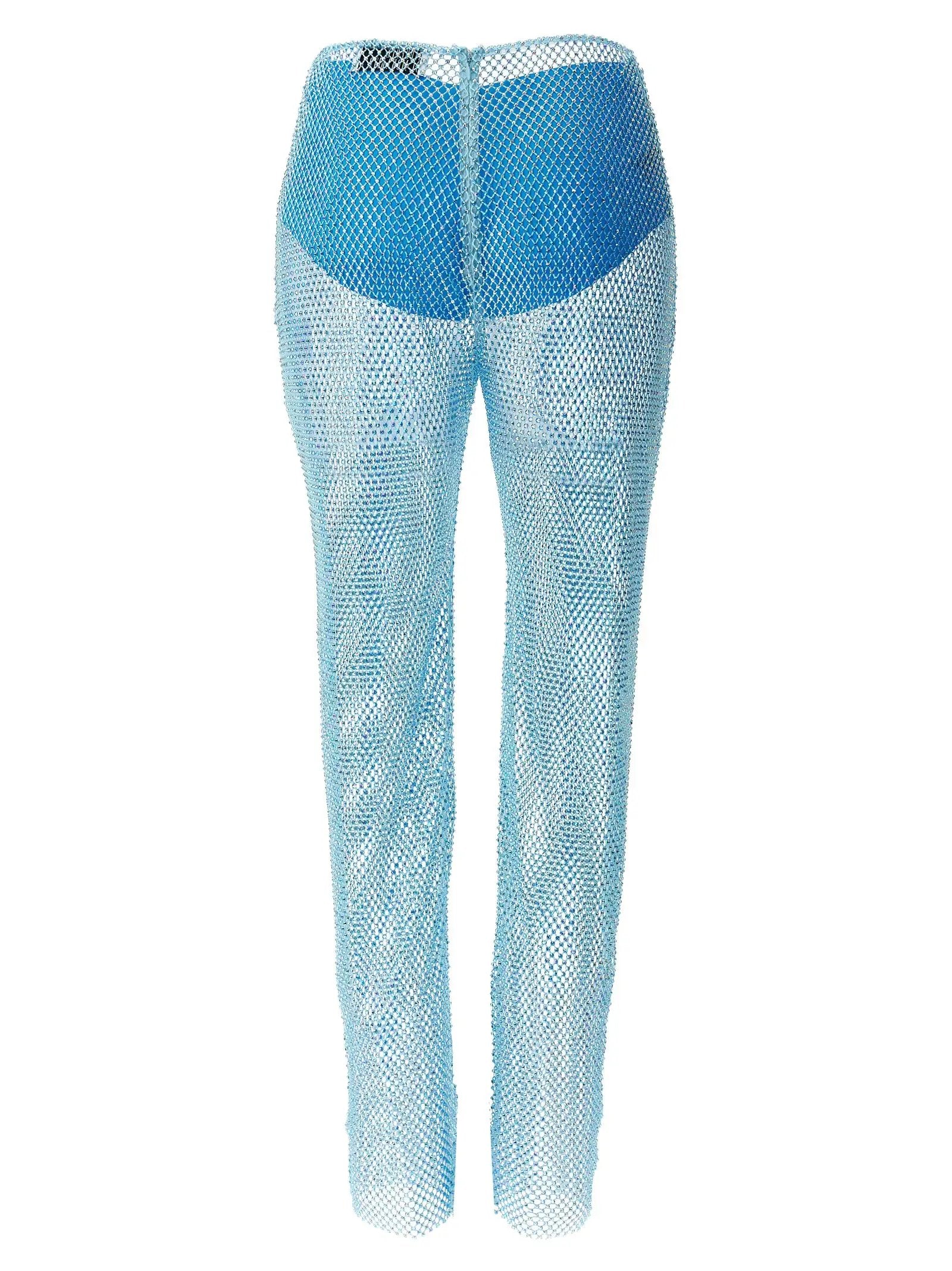 Giuseppe Di Morabito Giuseppe Di Morabito Blue Polyamide Casual Pants