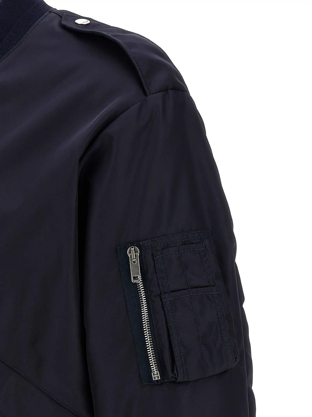 Givenchy Blue Polyamide Bomber