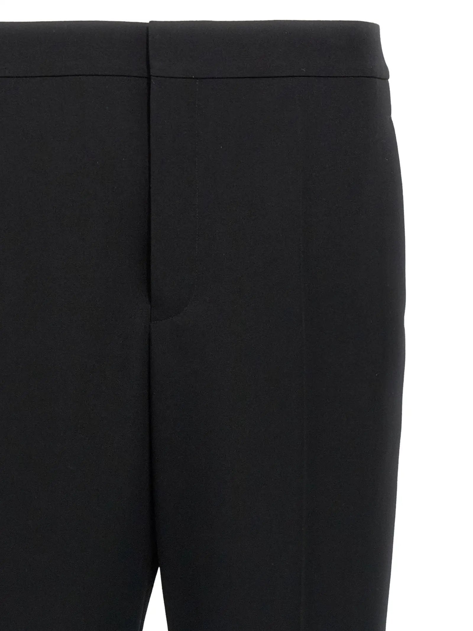 Saint Laurent Black Wool Dress Pants