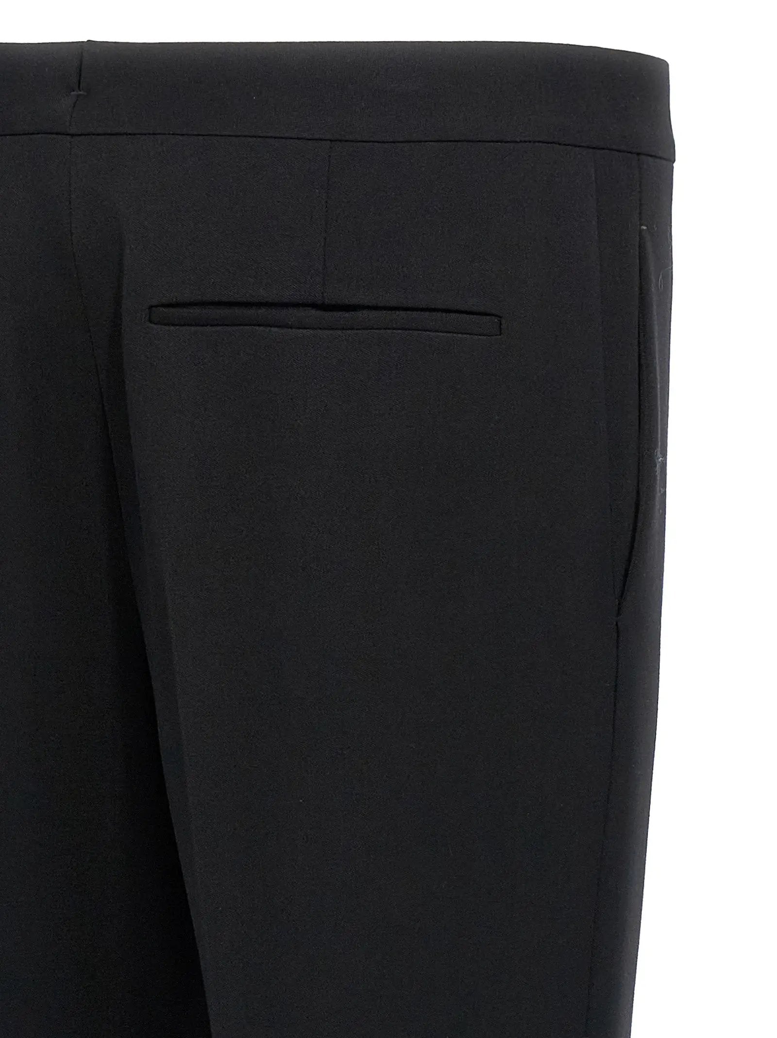 Saint Laurent Black Wool Dress Pants