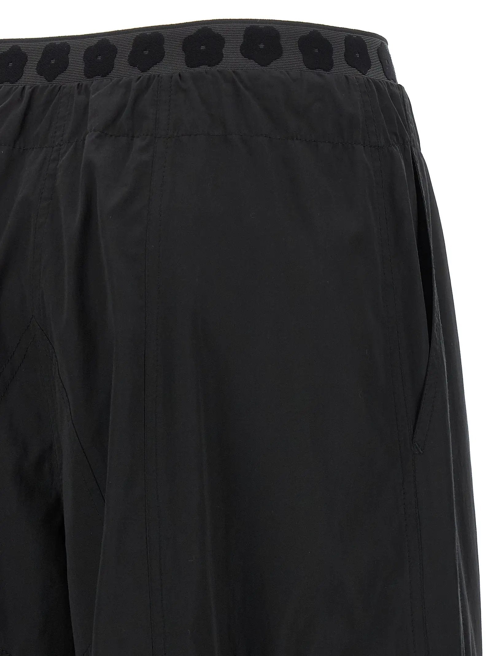 Kenzo Black Polyester Cargo Pants
