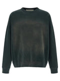 Sweat-shirt en coton noir Golden Goose