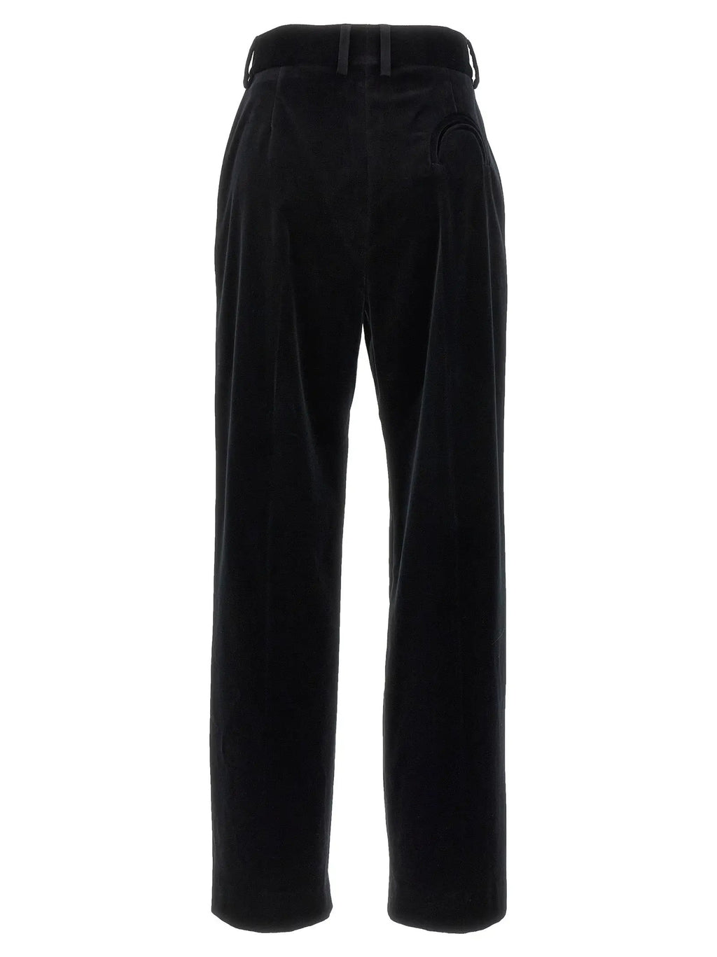 Blazé Milano Black Cotton Dress Pants