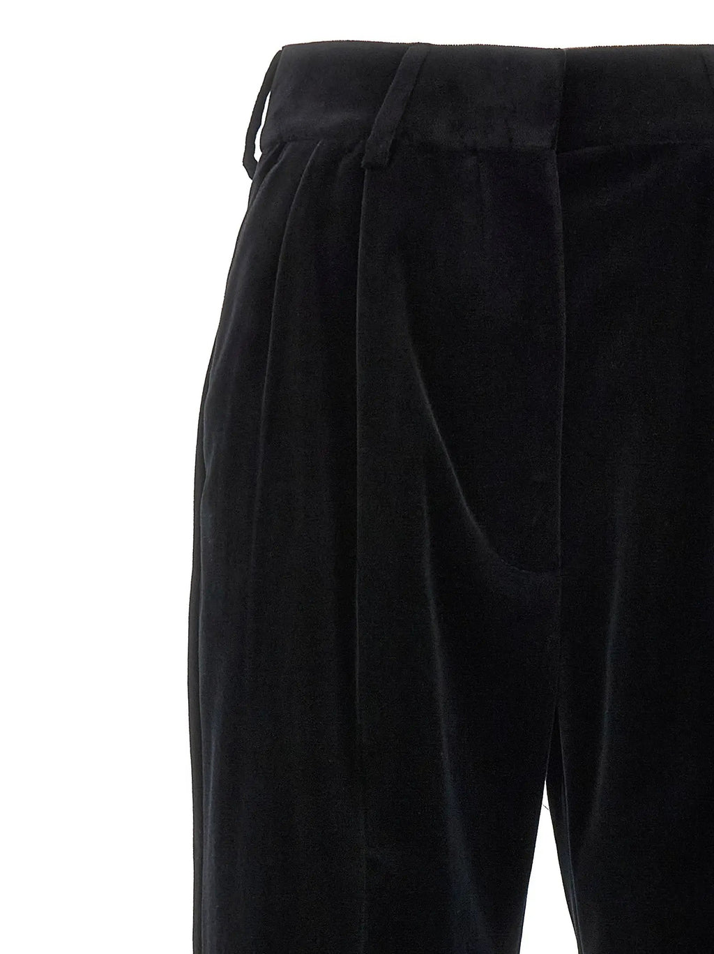 Blazé Milano Black Cotton Dress Pants