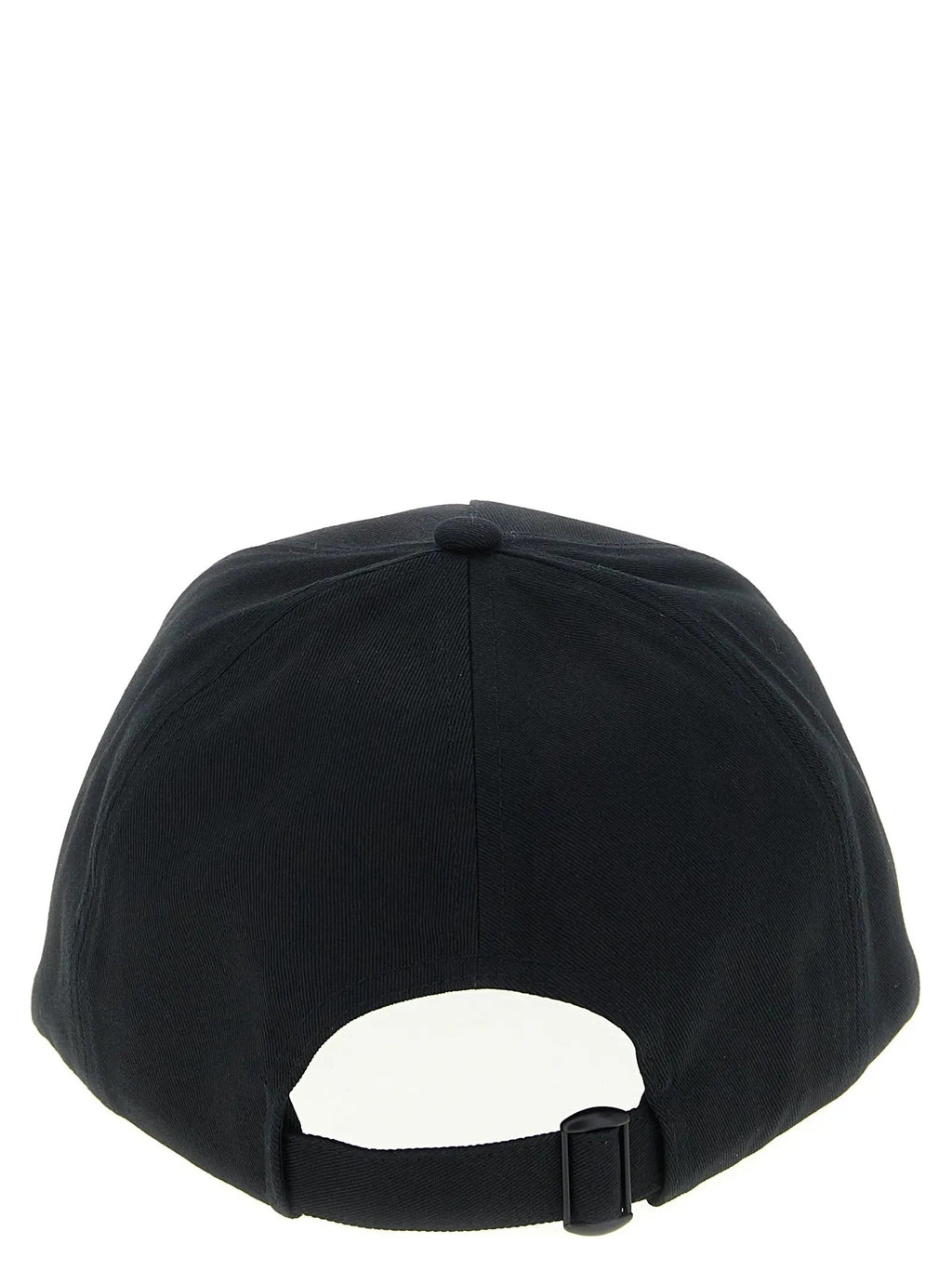 Moncler Black Cotton Cap (Baseball Hat)