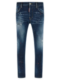 Dsquared² Blue Cotton Jeans Denim