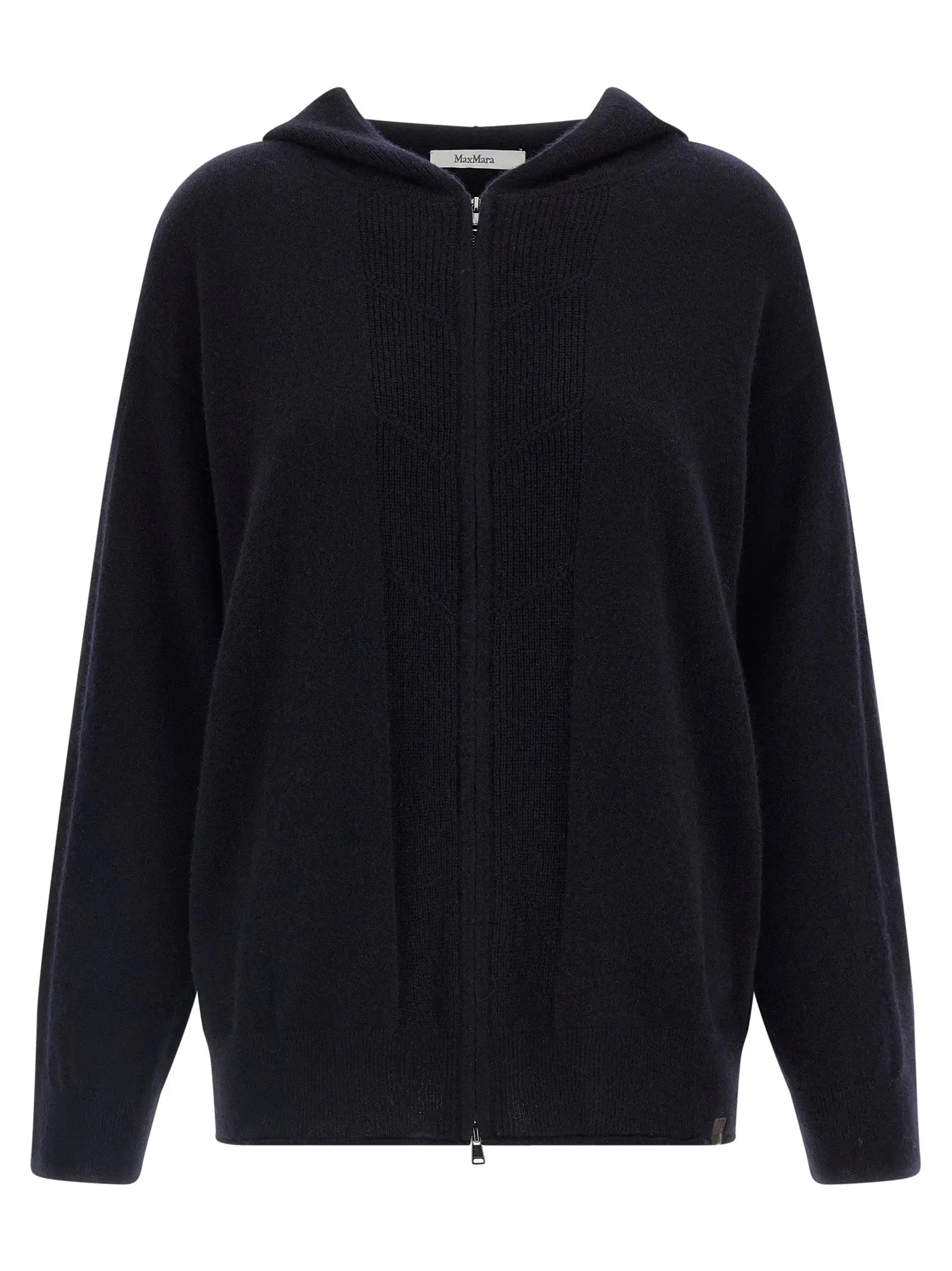Max Mara Blue Cashmere Cardigan