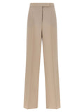 Max Mara Beige Virgin Wool Dress Pants