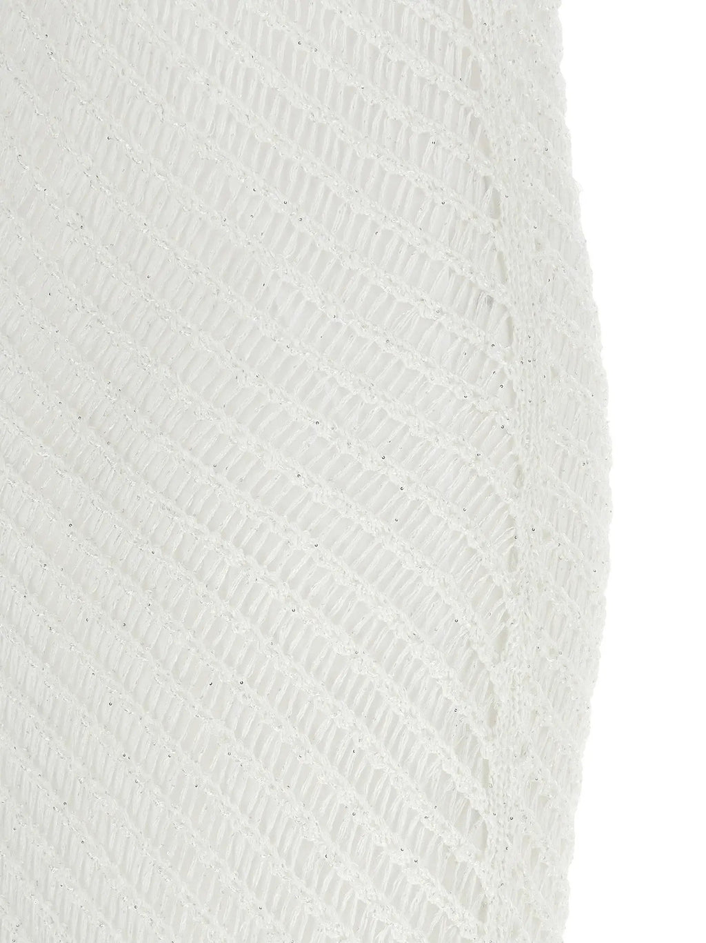 PINKO White Polyester Long Dress