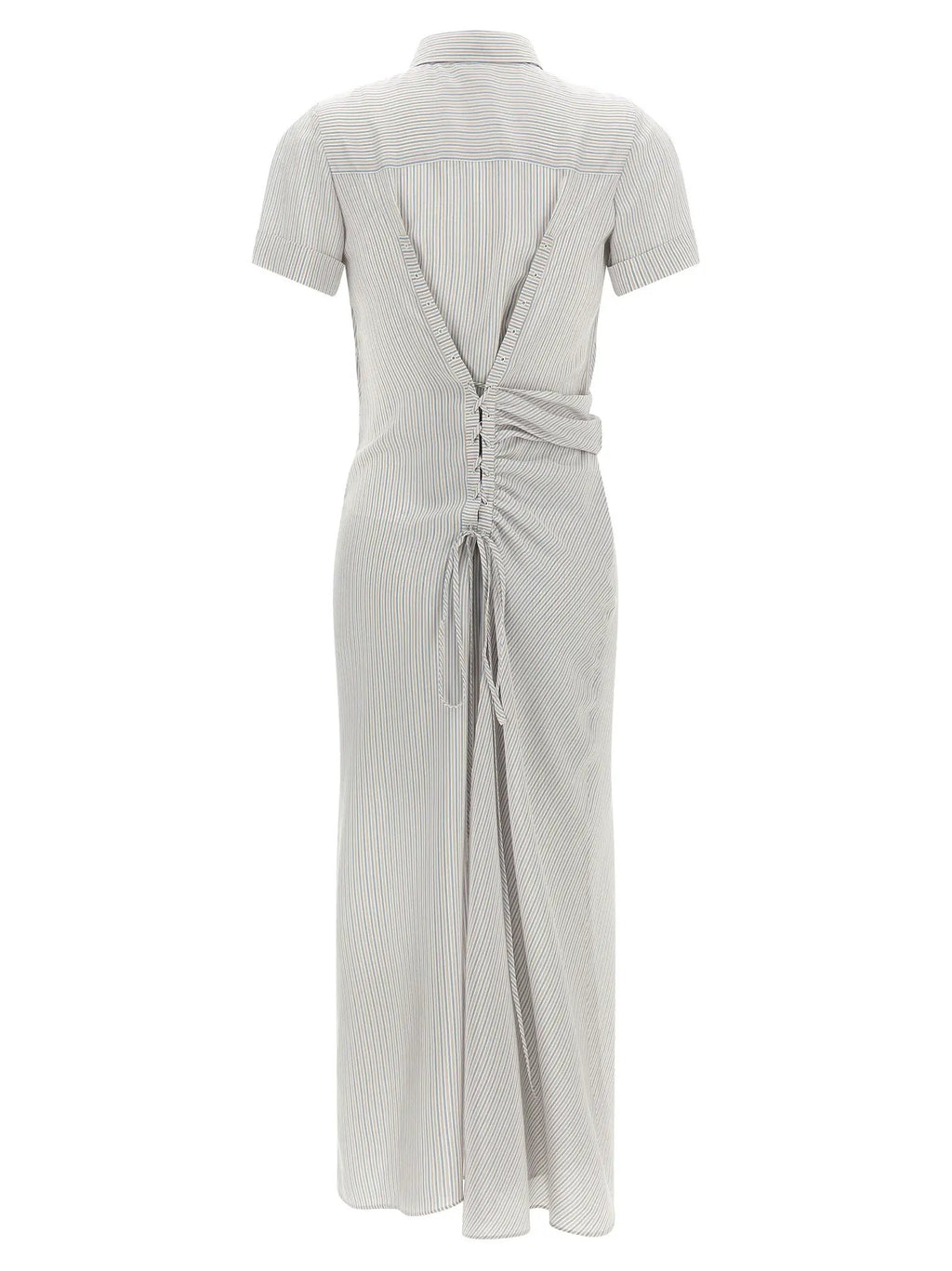 Alexander McQueen Multicolor Silk Long Dress