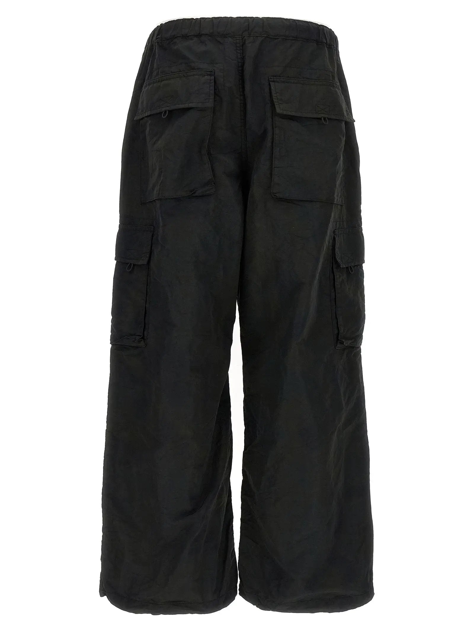 Comme Des Garçons Black Nylon Cargo Pants
