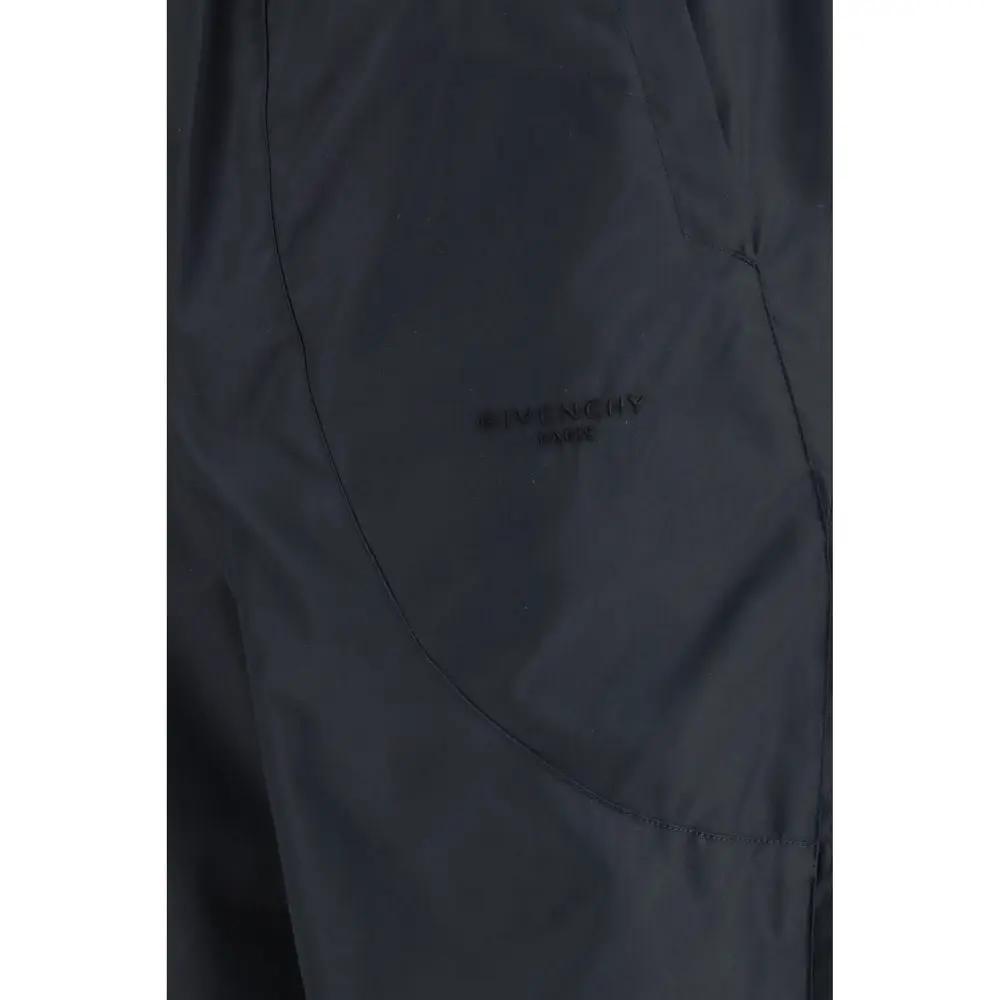 Givenchy Black Cotton Joggers (Workout Pants)